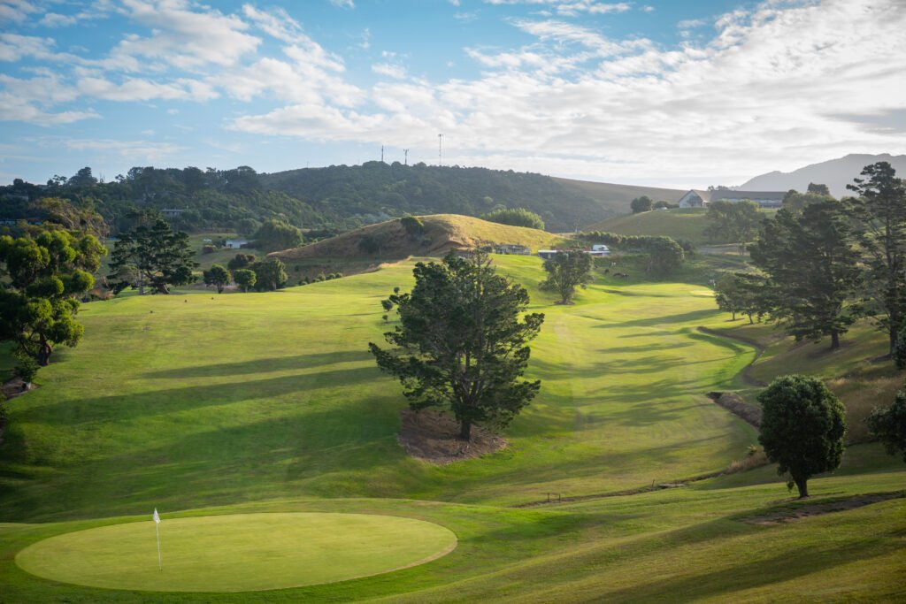 rgc hole 3 fairway 2 and 3 from green 1