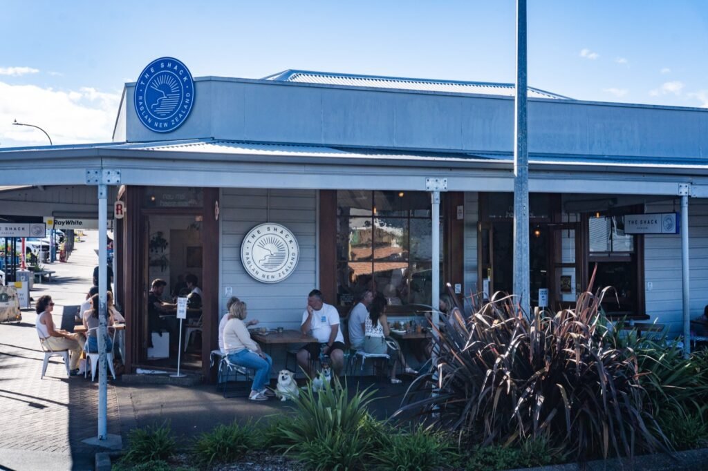 The Shack café Bow Street Raglan NZ breakfast lunch