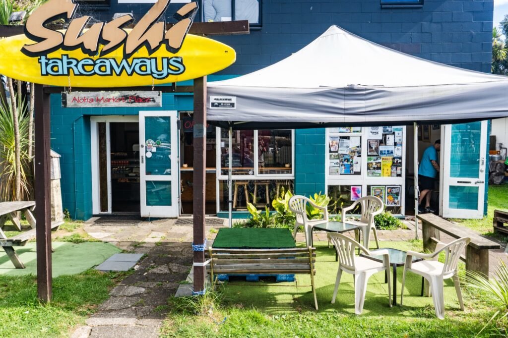 Aloha Sushi Raglan Japanese restaurant Wallis Street