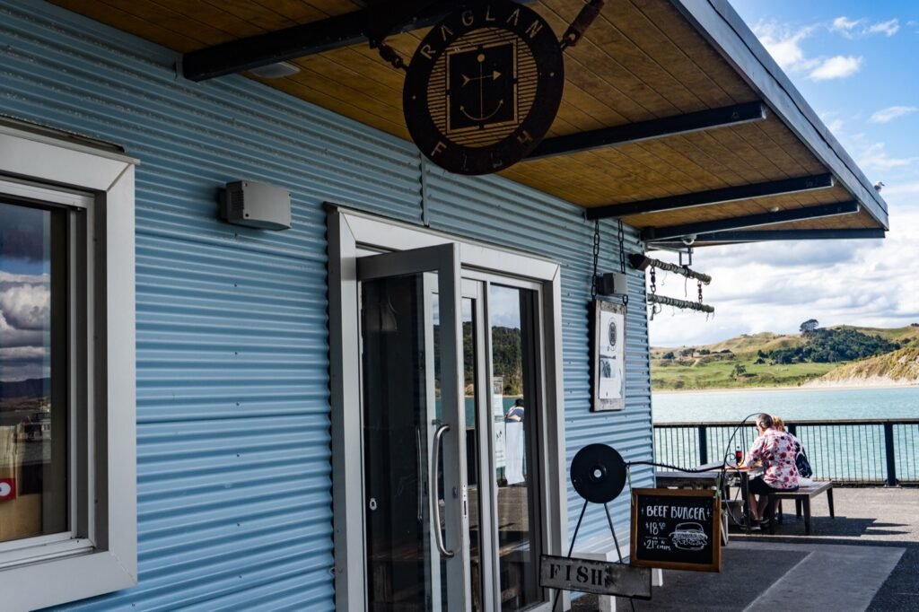 Raglan Fish fish and chips takeaway on Raglan Wharf Wallis Street